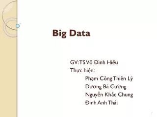 big data