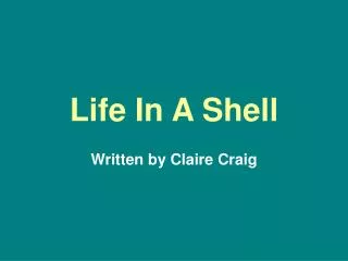 Life In A Shell
