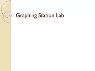 Graphing Station Lab