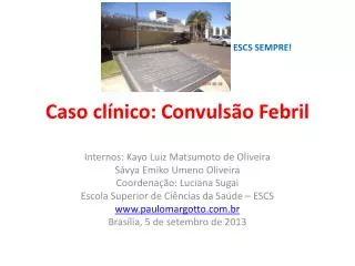 caso cl nico convuls o febril