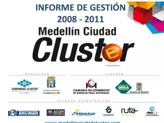 informe de gesti n 2008 2011