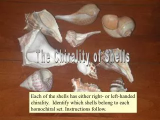 The Chirality of Shells