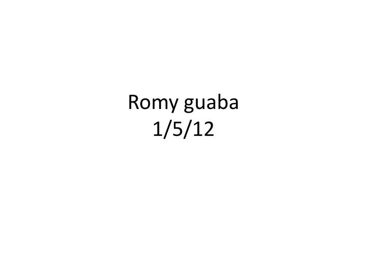 romy guaba 1 5 12