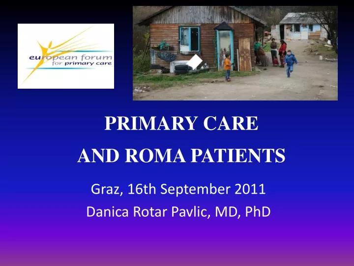 primary care and roma patients