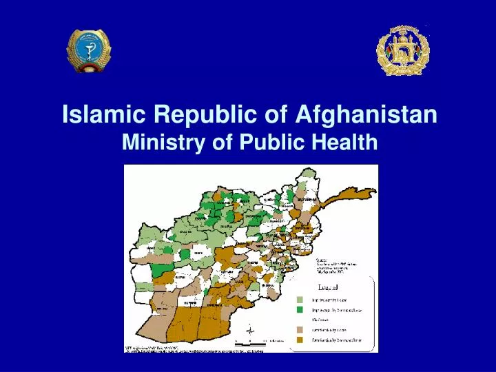 islamic republic of afghanistan ministry of public health