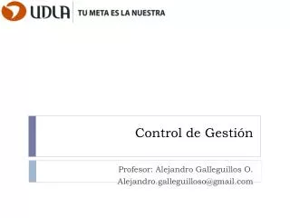 control de gesti n