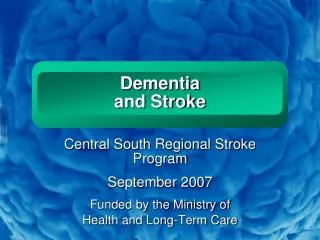 Dementia and Stroke