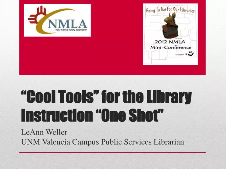 cool tools for the library instruction one shot