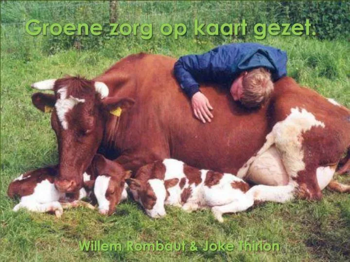 groene zorg op kaart gezet