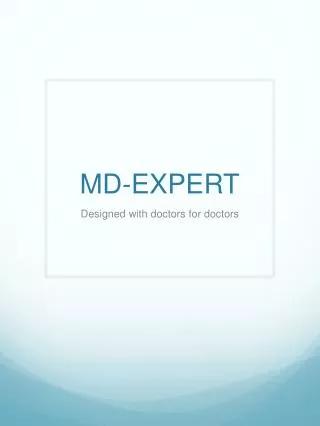 MD-EXPERT