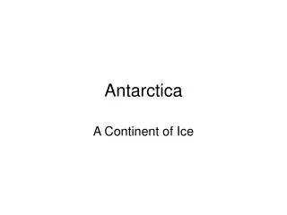 Antarctica