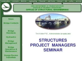 STRUCTURES PROJECT MANAGERS SEMINAR