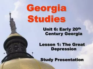 Georgia Studies