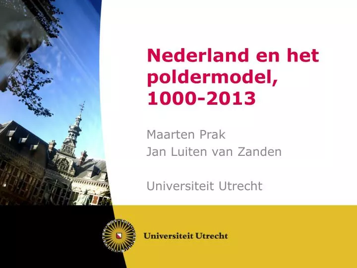 nederland en het poldermodel 1000 2013