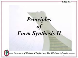 Principles of Form Synthesis II