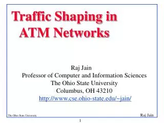 Traffic Shaping in ATM Networks