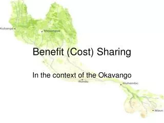 Benefit (Cost) Sharing
