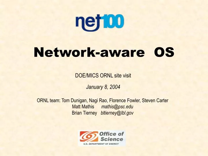 network aware os