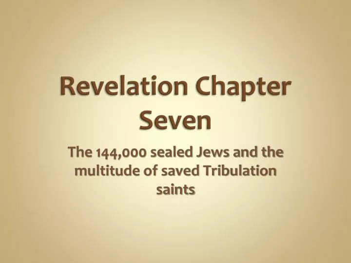 revelation chapter seven