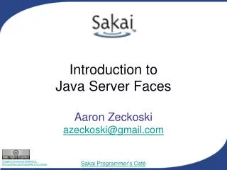 introduction to java server faces