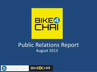 Public Relations Report