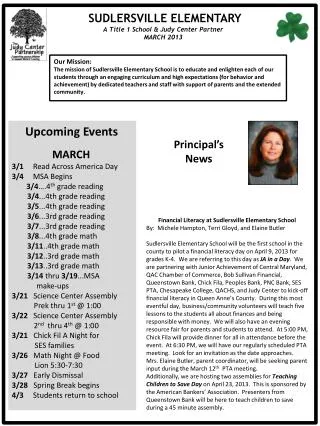 Upcoming Events