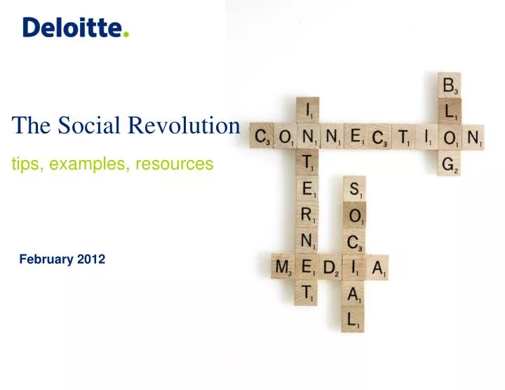 the social revolution tips examples resources