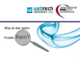 was ist des agilen pudels kern