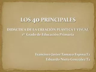 los 40 principales