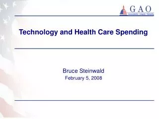 Technology and Health Care Spending