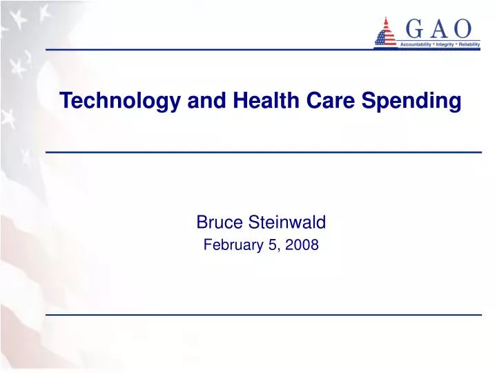 technology and health care spending