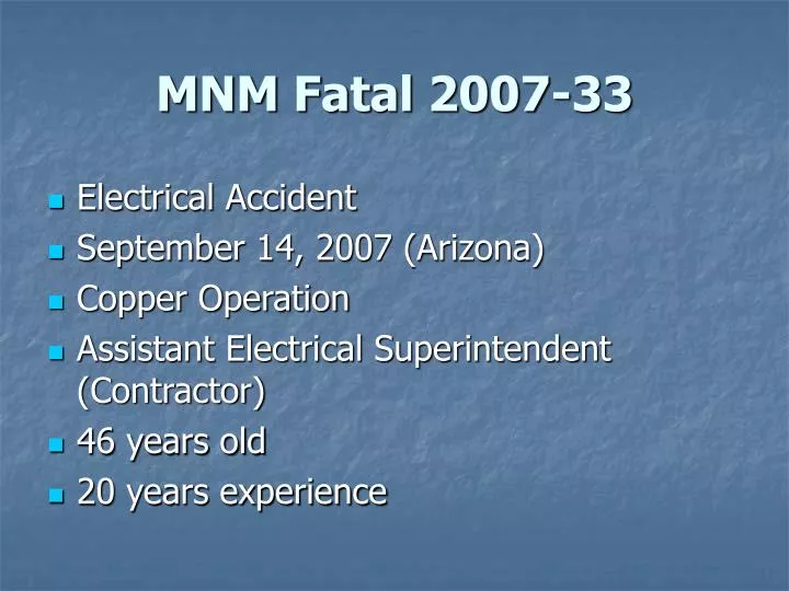mnm fatal 2007 33