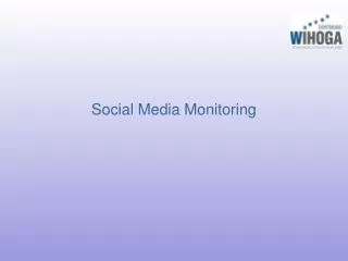 social media monitoring