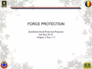 FORCE PROTECTION