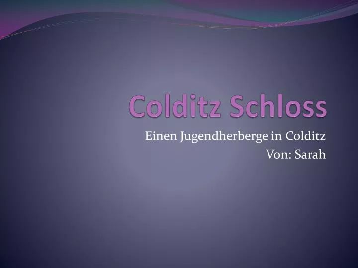 colditz schloss
