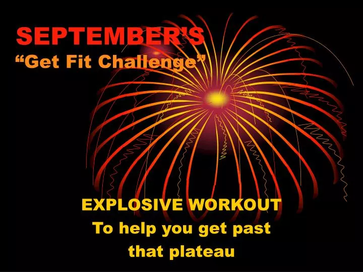 september s get fit challenge