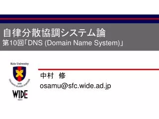 ??????????? ? 10 ?? DNS (Domain Name System) ?