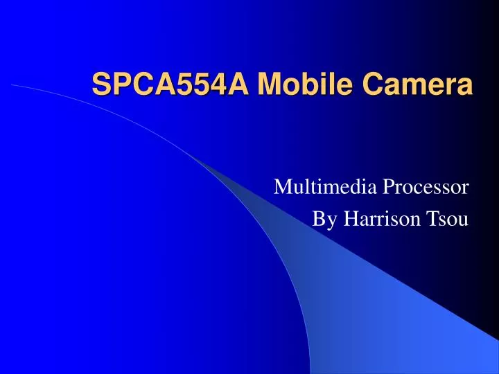 spca554a mobile camera