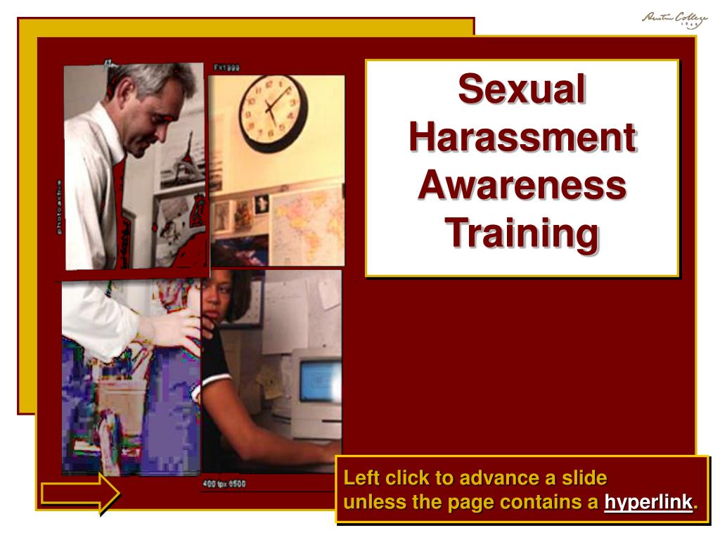 PPT - Sexual Harassment Awareness Training PowerPoint Presentation ...