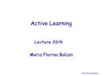 Active Learning - slide 1