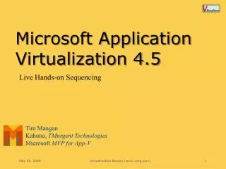 Microsoft Application Virtualization 4.5