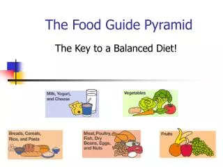 the food guide pyramid