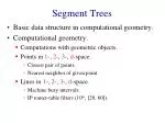 Segment Trees - slide 1