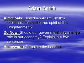 Adam Smith