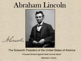 Abraham Lincoln