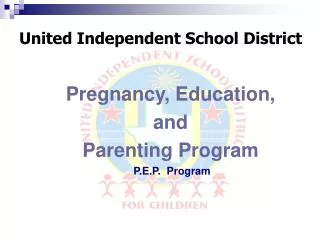 Pregnancy, Education, and Parenting Program