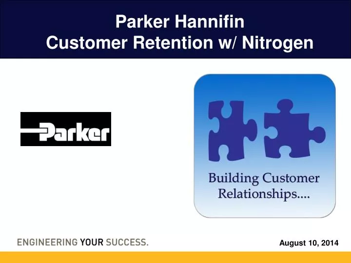 parker hannifin customer retention w nitrogen