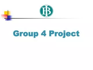 Group 4 Project