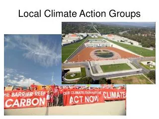 Local Climate Action Groups