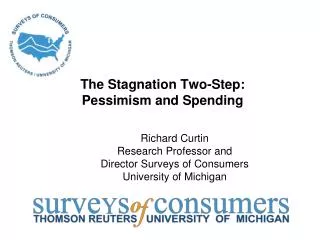 The Stagnation Two-Step: Pessimism and Spending